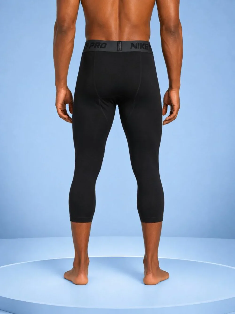 Nike Pro NBA Men’s 3/4 Basketball Compression Tights Black L NWT DN1547-010